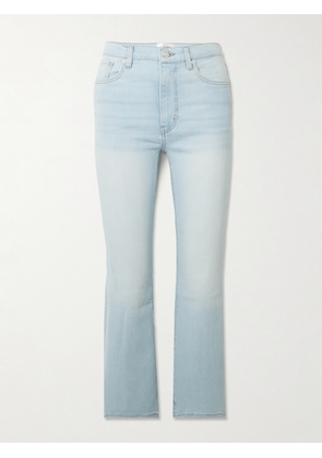 FRAME - Reboot Crop Stretch High-rise Bootcut Jeans - Blue - 23,24,25,26,27,28,29,30,31,32