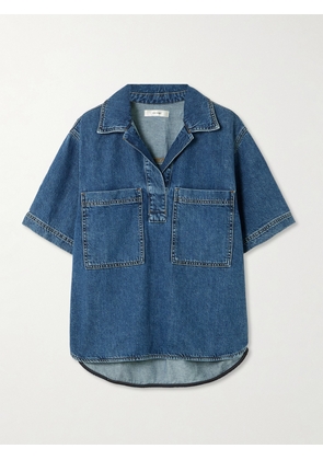 FRAME - Organic Denim Shirt - Blue - x small,small,medium,large,x large