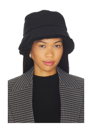 Favorite Daughter Bucket Hat in Black.