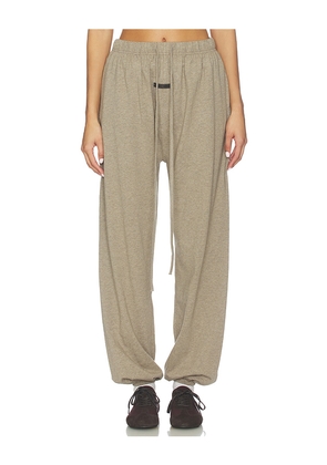 Fear of God ESSENTIALS Classic Sweatpant in Tan. Size M. Also in S, XS.