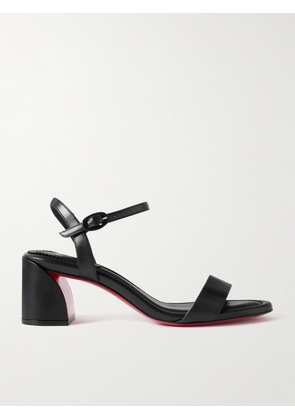 Christian Louboutin - Miss Jane 55 Leather Sandals - Black - IT34,IT35,IT35.5,IT36,IT36.5,IT37,IT37.5,IT38,IT38.5,IT39,IT39.5,IT40,IT40.5,IT41,IT41.5,IT42