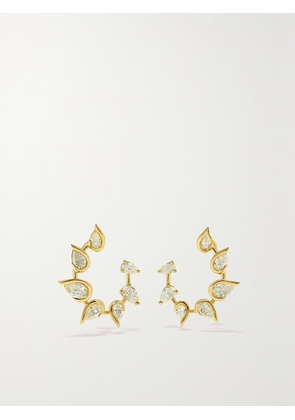 Fernando Jorge - Flicker 18-karat Gold Diamond Hoop Earrings - One size