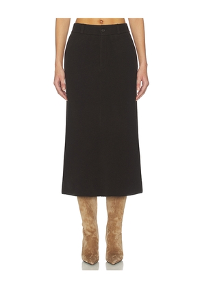 Guest In Residence Tailored Skirt in Brown. Size L. Also in M.