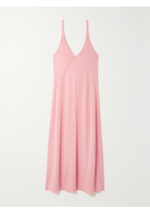 KHAITE - Francine Stretch-jersey Maxi Dress - Pink - x small,small,medium,large
