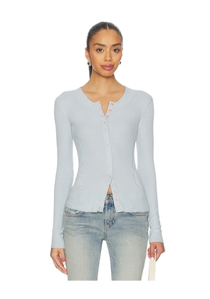 Free People Going Places Cardi in Blue. Size L. Also in XS, S, M, XL.