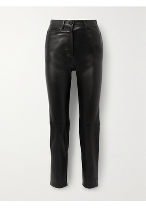 Joseph - Teddy Leather Slim-leg Pants - Black - FR 34,FR 36,FR 38,FR 40,FR 42,FR 44