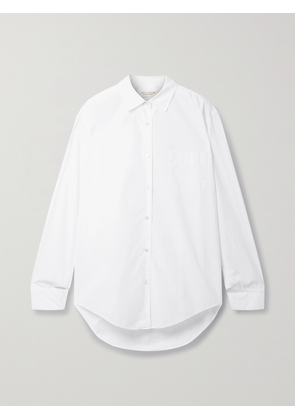 Nili Lotan - Kristen Cotton-poplin Shirt - White - x small,small,medium,large