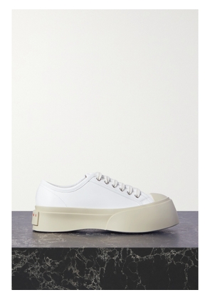 Marni - Pablo Leather Platform Sneakers - White - IT35,IT36,IT37,IT38,IT39,IT40,IT41