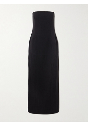 Solace London - Anderson Strapless Crepe Gown - Black - UK 4,UK 6,UK 8,UK 10,UK 12,UK 14,UK 16