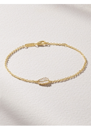 Anita Ko - Palm Leaf 18-karat Gold Diamond Bracelet - One size