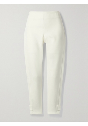 Moncler - Stretch-twill Leggings - White - IT38,IT40,IT42,IT44,IT46,IT48