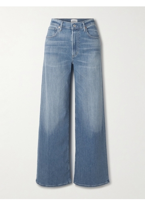 Citizens of Humanity - Lyra Long Mid-rise Wide-leg Jeans - Blue - 24,25,26,27,28,29,30,31,32,33