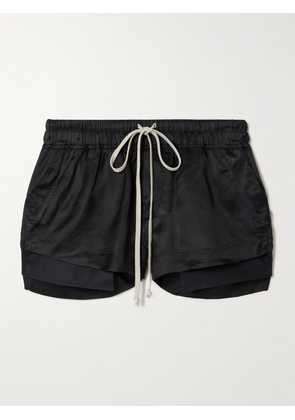 Rick Owens - Fog Twill Shorts - Black - IT38,IT40,IT42,IT44,IT46,IT48