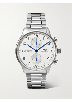 IWC SCHAFFHAUSEN - Portugieser Automatic Chronograph 41mm Stainless Steel Watch - Silver - One size
