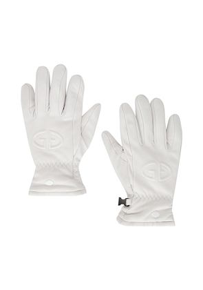 Goldbergh Freeze Gloves in White. Size 6.5. Also in 7, 7.5, 8.