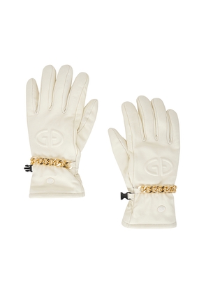 Goldbergh Kylie Gloves in Cream. Size 7. Also in 7.5.