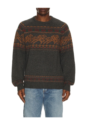 Faherty Donegal Crew Neck Sweater in Grey. Size L. Also in S, M, XL/1X.