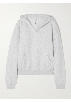 SKIMS - Classic Zip Up Hoodie - Light Heather Grey - Gray - XXS,XS,S,M,L,XL,2XL,3XL,4XL