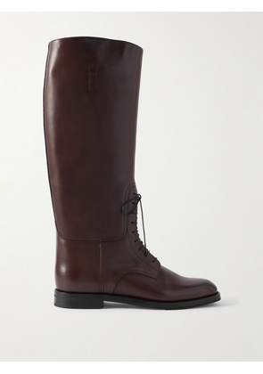 Church's - Leather Lace-up Knee Boots - Brown - IT35,IT35.5,IT36,IT36.5,IT37,IT37.5,IT38,IT38.5,IT39,IT39.5,IT40,IT40.5,IT41,IT41.5