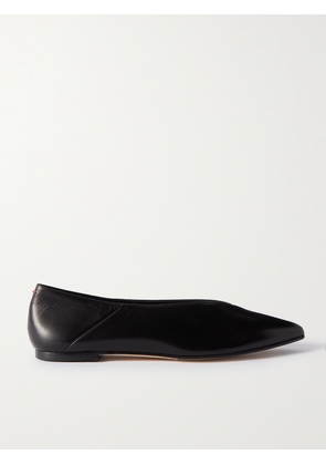 Aeyde - Moa Leather Point-toe Flats - Black - IT35,IT35.5,IT36,IT36.5,IT37,IT37.5,IT38,IT38.5,IT39,IT39.5,IT40,IT40.5,IT41,IT41.5,IT42