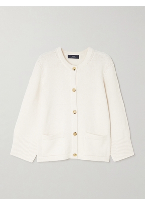 Arch4 - Belvedere Organic Cashmere Cardigan - Ivory - x small,small,medium,large