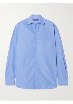 Ralph Lauren Collection - Adrien Cotton Shirt - Blue - US0,US2,US4,US6,US8,US10,US12,US14