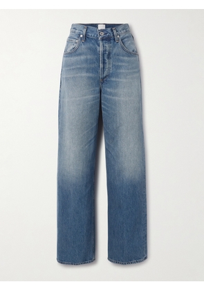 Citizens of Humanity - + Argent Ayla Baggy High-rise Wide-leg Jeans - Blue - 23,24,25,26,27,28,29,30,31,32