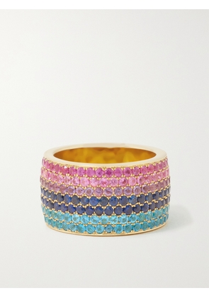 Emily P. Wheeler - + Net Sustain California 18-karat Recycled Gold Sapphire Ring - 6,7