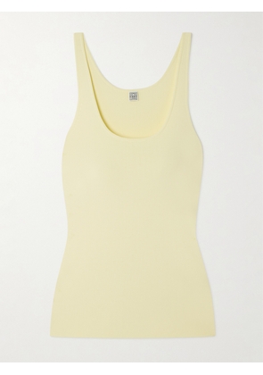 TOTEME - Knitted Tank - Yellow - x small,small,medium,large,x large