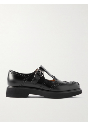 Church's - Odette Studded Leather Mary Jane Brogues - Black - IT35,IT35.5,IT36,IT36.5,IT37,IT37.5,IT38,IT38.5,IT39,IT39.5,IT40,IT40.5,IT41,IT41.5