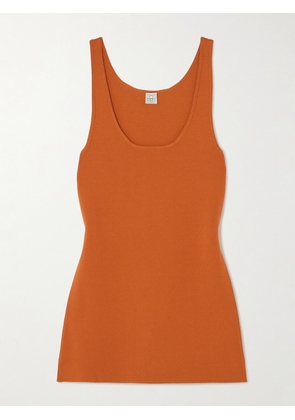 TOTEME - Knitted Tank - Orange - xx small,x small,small,medium,large,x large