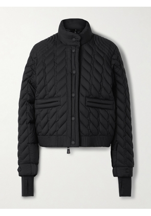 Moncler Grenoble - Anaga Quilted Down Ski Jacket - Black - 00,1,2,3,4,5