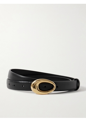 KHAITE - Olivia Leather Belt - Black - 70,75,80,85,90