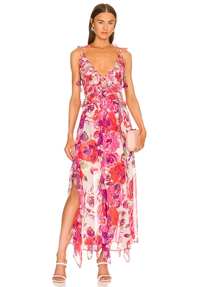 MISA Los Angeles Diana Dress in Pink. Size L. Also in M.