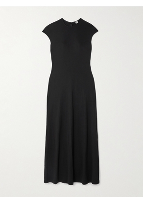 TOTEME - Garderob Stretch-jersey Midi Dress - Black - x small,small,medium,large,x large