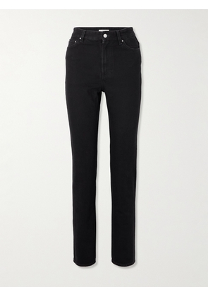 TOTEME - Garderob Mid-rise Slim-fit Jeans - Black - 23,24,25,26,27,28,29,30,31,32