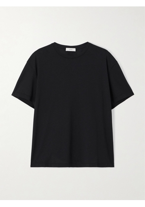 TOTEME - Garderob Tencel™ Lyocell And Organic Cotton-blend Jersey T-shirt - Black - x small,small,medium,large,x large