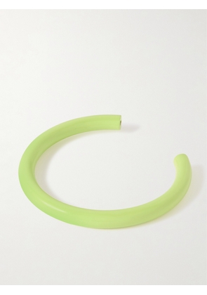 Uncommon Matters - Aurum Wood Choker - Green - One size