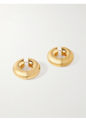 Uncommon Matters - Stratus Large Gold-plated Hoop Earrings - One size