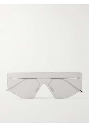 Prada Eyewear - D-frame Silver-tone Sunglasses - One size