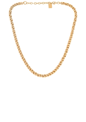 MIRANDA FRYE x REVOLVE Adriana Necklace in Metallic Gold.