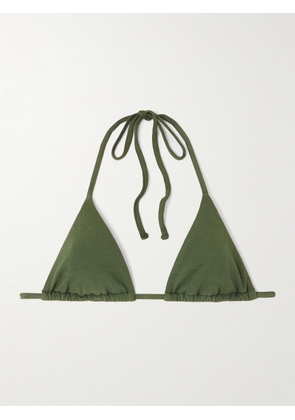 Matteau - The String Recycled Triangle Bikini Top - Green - 1,2,3,4,5