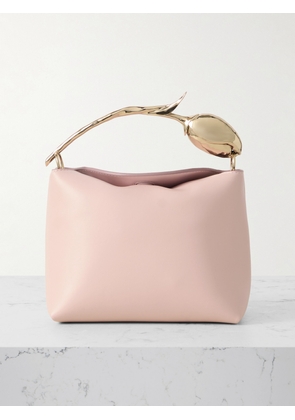 Erdem - Bloom Mini Leather Shoulder Bag - Pink - One size