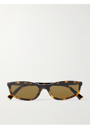 Miu Miu Eyewear - Oval-frame Tortoiseshell Acetate Sunglasses - One size