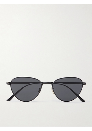 Oliver Peoples - + Khaite 1991c D-frame Metal Sunglasses - Black - One size