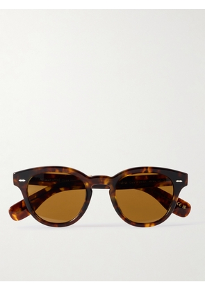 Oliver Peoples - Cary Grant Round-frame Tortoiseshell Acetate Sunglasses - Brown - One size