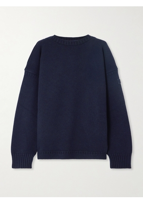 Chloé - Wool And Cashmere-blend Sweater - Blue - x small,small,medium,large,x large