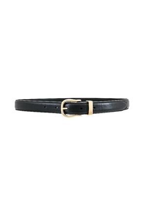 NILI LOTAN Louise Belt in Black. Size 65. Also in 70, 80.