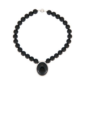 Julietta Jude Necklace in Black.