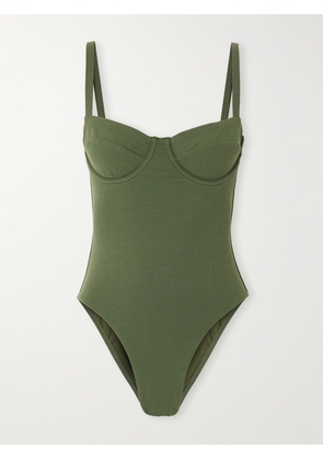 Matteau - Underwired Recycled Swimsuit - Green - 1,2,3,4,5